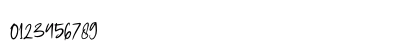Gellatick Regular Numeric Preview
