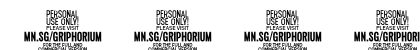 Griphorium PERSONAL USE Regular Numeric Preview