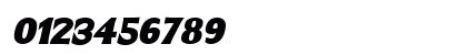 Goldener Bold Italic Numeric Preview