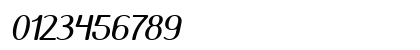 Mamzelle ExtExp Italic Numeric Preview