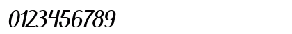 Mamzelle SemExp Italic Numeric Preview