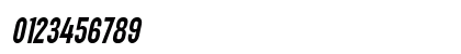 Maneuver Gather Light Italic Numeric Preview