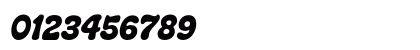 Melt Swashes Regular Numeric Preview