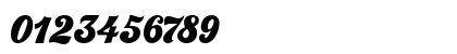 Midnight Angel Regular Numeric Preview