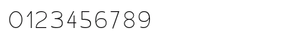 Moirest Light Regular Numeric Preview
