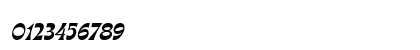 Nostalgic Serenade Italic Numeric Preview
