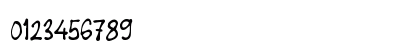 Obage Script Regular Numeric Preview