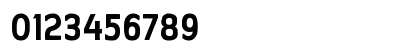 Obaken Regular Numeric Preview