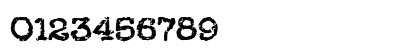 Painful Typewriter Regular Numeric Preview