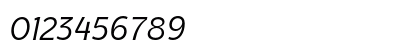 Parsone Italic Numeric Preview
