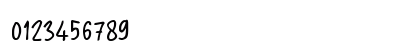 Paareng Script Regular Numeric Preview