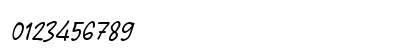 Pabeanya Script Regular Numeric Preview
