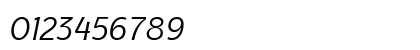 Parsone Italic Numeric Preview