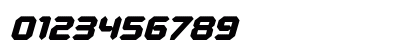 Polarized Rg Bold Italic Numeric Preview
