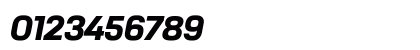 Petrov Sans ExtraBold Italic Regular Numeric Preview