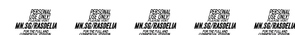 Rasdelia Swashed PERSONAL Italic Numeric Preview