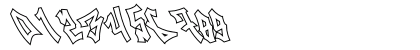 Raven Graff Outline Outline Numeric Preview