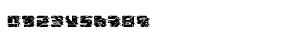 Space Sparkle Four Regular Numeric Preview