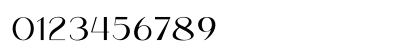 Valentine Bright Serif Regular Numeric Preview