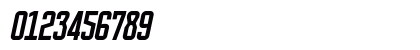 Thernaly Italic Numeric Preview