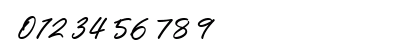 Wishful Melisande Regular Numeric Preview