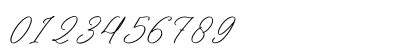 Yuanitta Italic Regular Numeric Preview