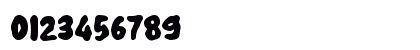 Zabingon Regular Numeric Preview