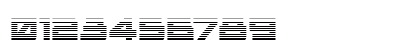Ace of Swords Gradient Regular Numeric Preview