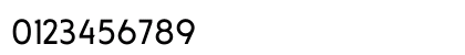 Avoka ZT_Standard Version 1.0 Regular Numeric Preview