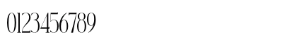 Wistern Regular Numeric Preview
