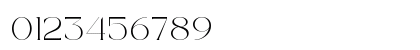BHYORA Regular Numeric Preview