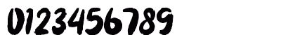 Ghost Bomber Regular Numeric Preview