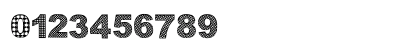 Paint Splatt Regular Numeric Preview