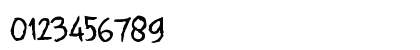 j Johar Regular Numeric Preview