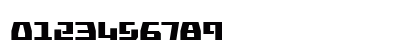 Yamato Class Condensed Regular Numeric Preview