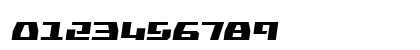 Yamato Class Slight-Italic Regular Numeric Preview