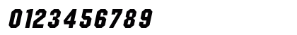 Pittsburgh Oblique Numeric Preview