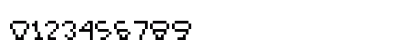 pixeLifealien9px Medium Numeric Preview