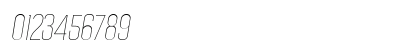 Politica Light Italic Numeric Preview