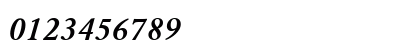 PP-Garamond Medium-Italic Numeric Preview