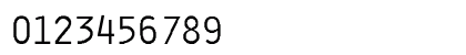 Presentor-Normal Regular Numeric Preview