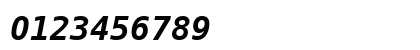 PrimaSansMono BT Bold Oblique Numeric Preview