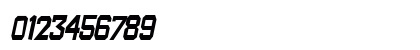 Bachelor Pad Condensed JL Italic Numeric Preview
