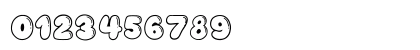 Railghost Regular Numeric Preview