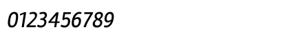 Rambla Italic Numeric Preview