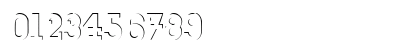 ReliefDeco Medium Numeric Preview