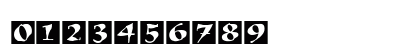 KigaliBlock Roman Numeric Preview