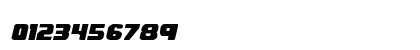 Right Hand Luke Italic Italic Numeric Preview