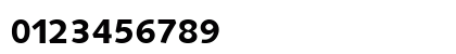 RogerBecker Bold Numeric Preview