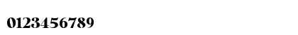 Sangi Serif Regular Numeric Preview